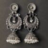 Ekaashi Emerald Crescent Jhumkas
